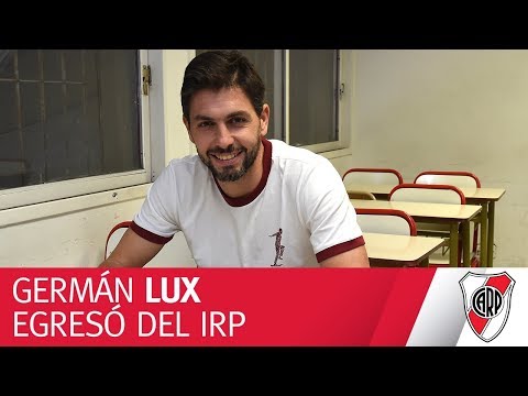 Germán Lux egresó del Instituto River