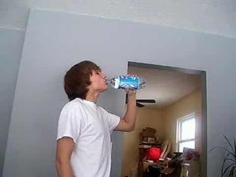 Chugging Seltzer Water....EWW
