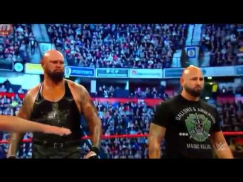 GALLOWS & ANDERSON VS HEATH SLATER & RHYNO # IN MAIN EVENT