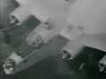 a ww2 video shows a B24 shot down by flakor by bombs of a friendly B24 flighing higher