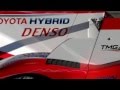 Toyota Hybrid TS 030 - exit Pit - First EV mode than V8 mode!