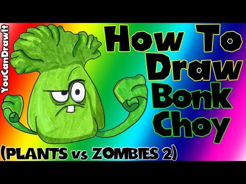 how to draw pvz 2