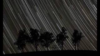 Stars Rising Behind the Trees - Time Lapse and Star Trails at IISAC2009