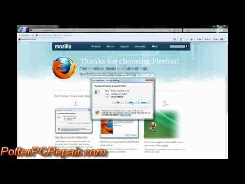 Browser Security - http://www.potterpcrepair.com/Videos/ When surfing the Web online, it's VERY IMPORTANT you have a SECURE BROWSER. FIREFOX [Mozilla] is among the leaders when...