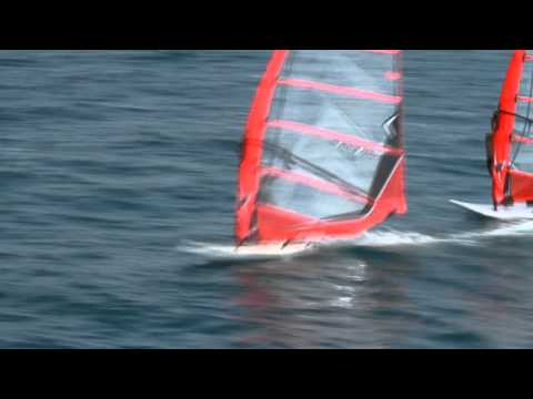 UltraSonic faster on a beam reach than a Formula board 