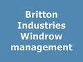 Windrow Managment