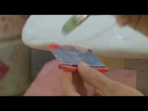 how to repair surfboard