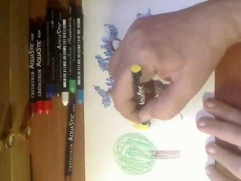 how to set oil pastels on paper
