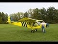 STOL CH 750 Light Sport Utility Kit Plane: Testing bigger low-pressure tires on the main gear.