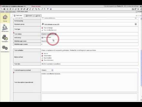 how to perform test of controls