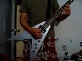 megadeth- she wolf (solo cover)
