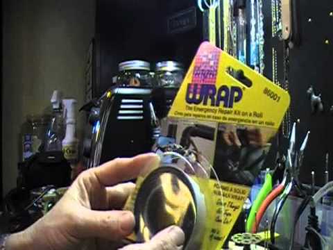 how to fix leak pipe