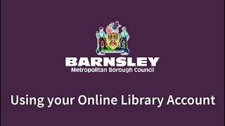 Using Your Online Library Account