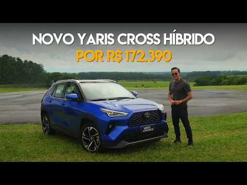 Novo Yaris Cross Híbrido - Por R$ 172.390!