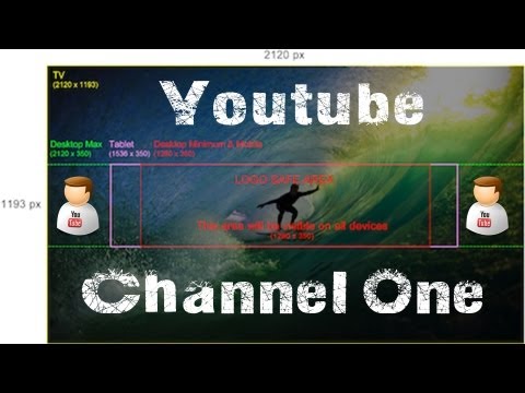 how to create youtube channel art