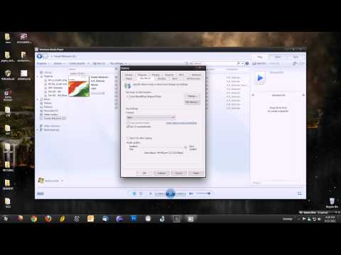 how to re-rip cd in windows media player