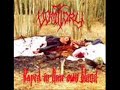 here is one of the most underrated death metal band ever. it sounds kinda like old cannibal corpse mixed with old morbid angel, this is insane. they really worth to be known. their first release (this one ) has been release 12 years ago. pleas echeck out more vomitory videos. hope youll enjoy this great band!
album: raped in their own blood (1996)

lyrics:
[music & lyrics: r. olson]

bombexplosions, cascades of flames
pressure waves, reopened graves
genocide, napalm shall fall
massdeath, burning us all

naked bodies, burn in piles
massive ashes, cremation fires
pure death

nervegas, death comes as steam
inhale, its too late to scream
zyklon b, pulsating pain
aching skin, bloodbursting veins

naked bodies, burn in piles
massive ashes, cremation fires
pure death

human fragment, cadaverous blood
plague spreads with the wind
swarms of vermin, insect clouds
invades the rotten air

pestilence, covered with dripping sores
bloody breath, taste the chemical whore
feverous, all senses are weakening
starvation, maneating instinct

naked bodies, burn in piles
massive ashes, cremation fires
pure death

www.darklyrics.com