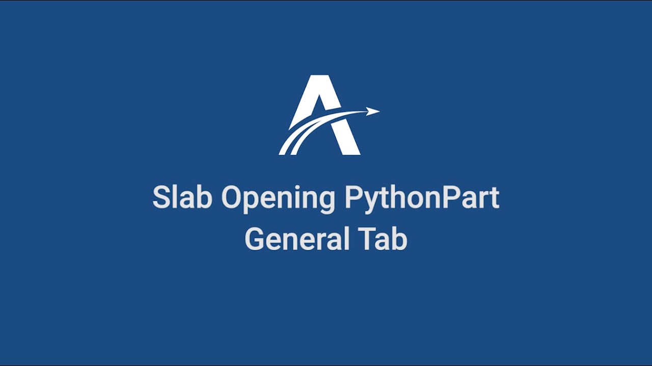 02. Rebar Detailing | Slab Opening PythonParts in ALLPLAN