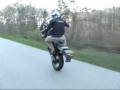 wheelie on dr 650