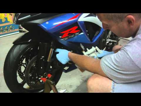 how to bleed front brakes on a motorcycle