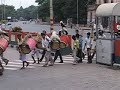 Manifestación polÃtica en Calcuta