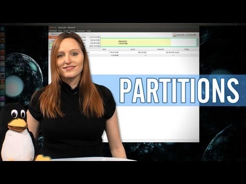 how to partition linux