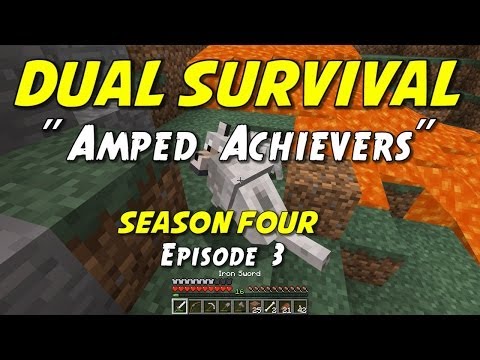 minecraft survival - Ironman co-op survival challenge with my son, JumboMuffin, on an amplified world! Our goal is to survive and collect as many achievements as we can until one...