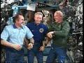 iss expedition 13 conversation with fc barcelona soccer team