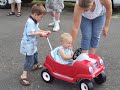 Lexi and Jayden playing