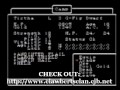 a video that features the game: wizardry - proving grounds of the mad overlord, nes version. i'm playing the game using my fifth party out of several.