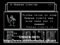 a video that features the game: wizardry - proving grounds of the mad overlord, nes version. i'm playing the game using my fifth party out of several.