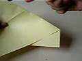 six pointed star for rectangle paper