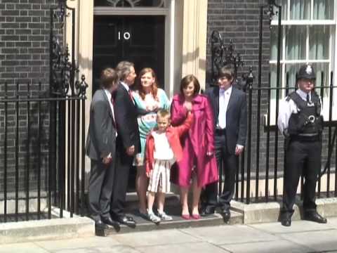 Prime Minister Tony Blair departs ...