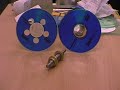 this is video 3 of the construction videos which will show how to build your own tesla turbine for fun and experimentation.  

many operational parameters e.g. air injector angle, hole size, hole shape, number of holes, number of discs and disc gap are all user modifiable so that the turbine can be used for serious research.

a primary consideration in the design is to keep the cost down. for this reason the discs are made from standard cds, the body is acrylic and the bearings are standard skate bearings.

using acrylic for the body allows it to be made using a paper pattern, a fretsaw and a drill or file. the turbine housing (the round bit) is a 3