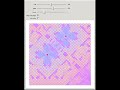 Multiseed Averaged 2D Cellular Automata