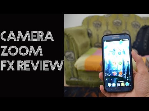 how to use camera zoom fx