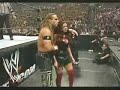 HBK poses for a picture with Melina