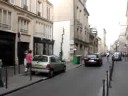 O strada din cartierul Le Marais din Paris