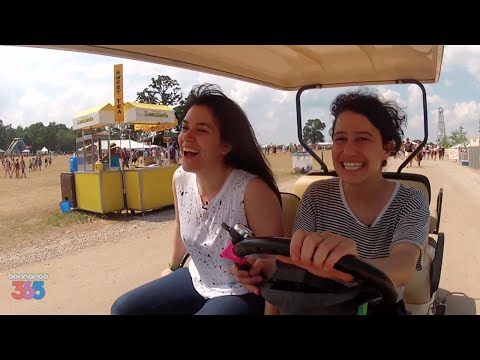 RIDING WITH BROAD CITY AT BONNAROO
