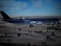 Royal Jordanian A340-200 landing in Amman