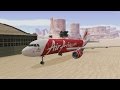 Airbus A320-200 Air Asia Japan для GTA San Andreas видео 1