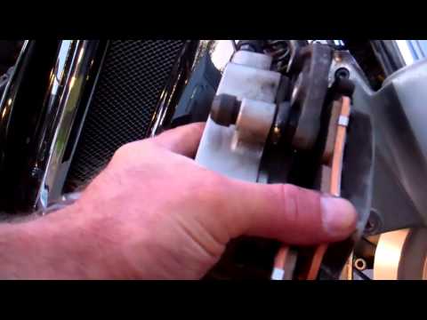 how to bleed brakes on honda vtx 1800