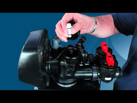 how to drain brine tank