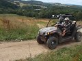 Met de Polaris door de bocht