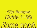 Runescape Ranged F2p 1-99 Stronghold Security
