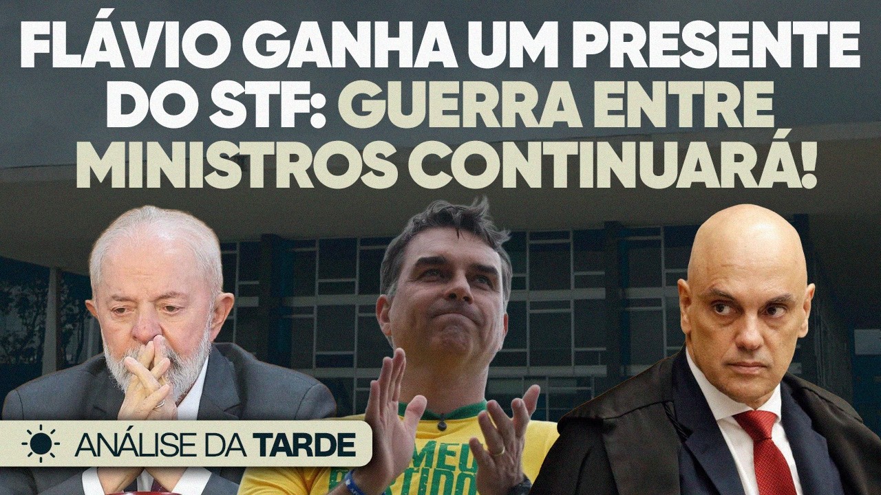 🚨 Guerra no STF Vai Até a Eleição: Flávio é Quem Ganha!