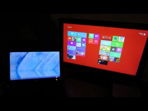 how to set dual monitor windows 8