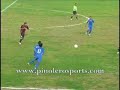 Juego del Walter Ferreti y Jalapa en el Estadio Olimpico del IND, en Managua, con triunfo 5-1, el gol de los jalapeños lo anotó Salvador García de tiro libre.