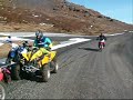 Enduro riding on Reykjanes Iceland
