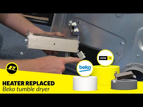 how to change the belt on a beko tumble dryer